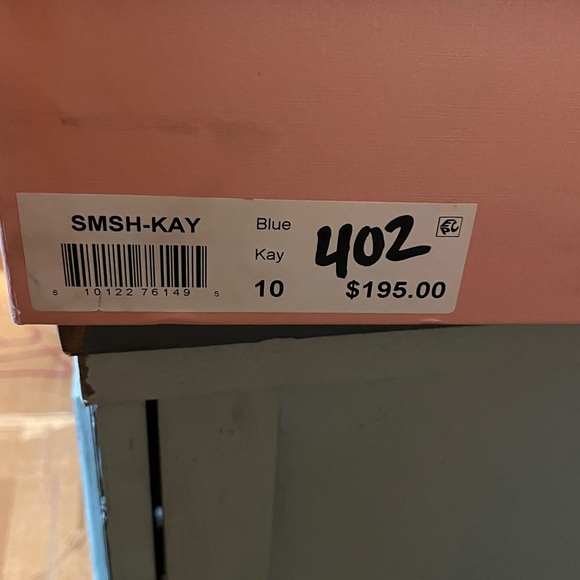 Smash KAY Womens Vegan Leather Holographic Cushioned Footbed Knee-High Boots NIB - Picture 11 of 12